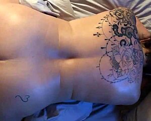 Jumper247 bends over fat bbw tattooed body for deep doggystyle pounding relentlessly