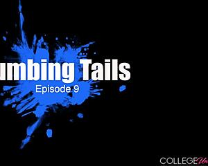 Femdom coed Ivana Sugar handcuffs lover then squirts riding hard