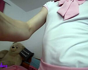 i go crazy with dilated eyes shoving huge buttplug deep in my ass