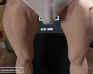 uloversdoll's lifelike shemale doll stars in ladyboy play