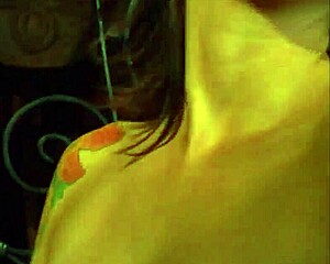 hey check out this bound college brunette in lingerie riding monster cock doggystyle 😈