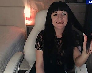 mlady jessy strips sexy lingerie teases pinches nipples caresses clit vibes pussy 😍🔥