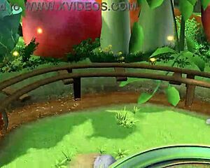 kagamine rin bares big tits ass in project diva nude mod