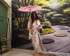 i'm losing it over this skinny japanese geisha's wet pussy ride and moans... elivalove