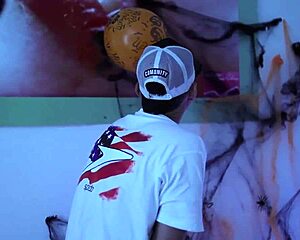 ¿quieres ver como esta latina de tetas enormes me folla en halloween? ¡culo brutal!