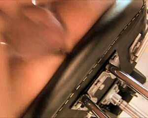 Fishnet blonde takes big cock pounding! 🔥💦