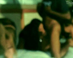 yo, maxine x's busty tits bounce in savage group orgy squirt fest