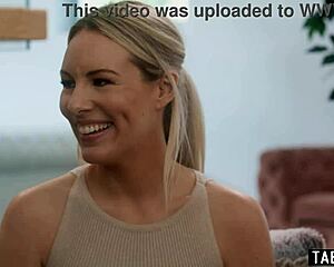 stepdaughter leana lovings stepmom bunny madison share dad cock in 4some