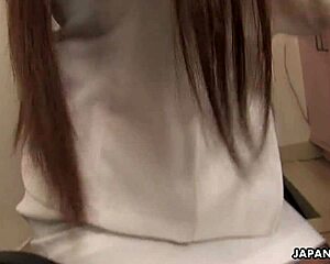 asian business babe moans loud as monster cock stretches her wet pussy hard