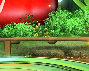 kagamine rin bares big tits ass in project diva nude mod