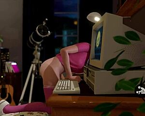 What if futanari cougar mom seduces stepson stepsis for wild anal shemale orgy?