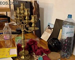 Big natural tits and ass steal the try-on casting show! 🔥🍑