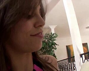 IZY-Bella Blue and Sensi Pearl Lick Gaping Pussies in Wild Lesbian Fingering Frenzy!