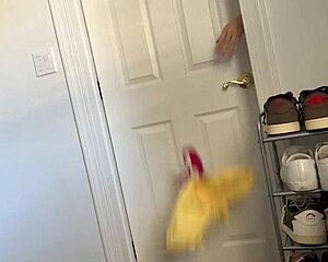 step sister emily norman spots your gooning session and offers thick ass ride in household roleplay