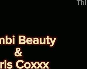 Tattooed Bambi Beauty Moans Loud as Tongue Devours Her Dripping Shaved Pussy