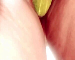 indian village girl stuffs veggie deep