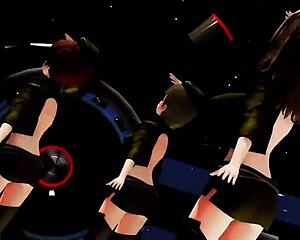 Anime teen dances into wild hentai fucking frenzy 2020 mix