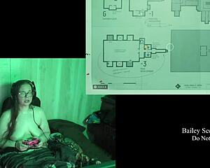 damn, naked lake house game got me stripping with big tits out part 2