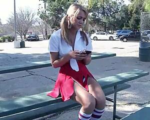 hey milf wife picks up pigtails teen for surprise ffm 3some with hubby