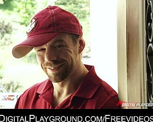 pizza boy, wanna join us teens for sloppy blowjobs and threesome fun?