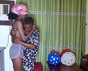 Hey baby, give me your hot sperm as my perfect birthday present now