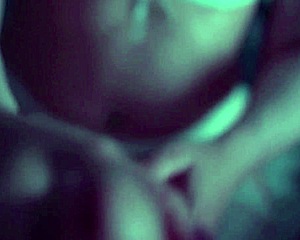 Lewd Brunette Milf Deepthroats Chokes Gags on Mans Monster Cock Sloppily