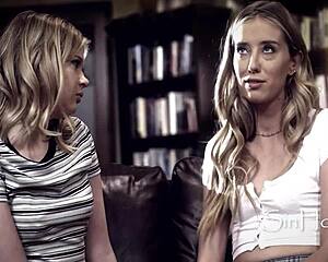 Blonde Braces Teen And Brunette Rivals Lick Pussy In Hospital Therapy