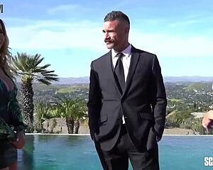 Hazel Drains Vince Dry! Every Hole Takes Blowjob Anal DP Part 4