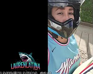 madura venezolana paying uber ride with raw outdoor sex in medellin