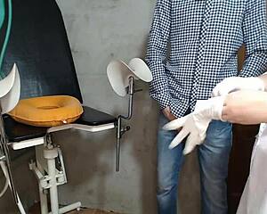 nurse, your hidden cam caught me stroking over your fat ass in heels