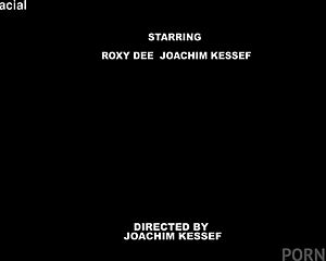 Roxy Dee's casting heats up with huge black cock pounding her shaved pussy