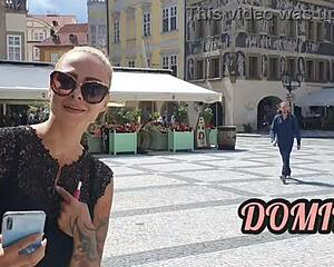 hey tourist spots pornstar dominno on street and bangs her huge tits ass in hotel quickie 😈🍑