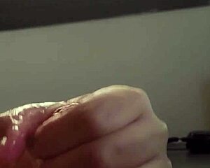 Young stud's monster cock erupts massive cum blasts solo