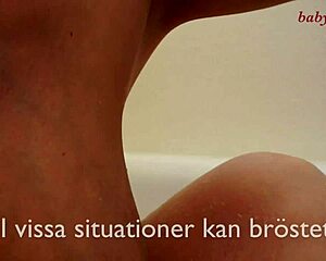 Lactating Mommy's Beautiful Breastmilk Flows Freely