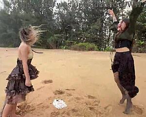 2 horny pirates 😈 pound shipwrecked sailors 🍆💦 tight pussies