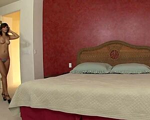 check out bella rey riding cock with her all natural tits bouncing 😘💦