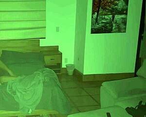 Stepdad Sneaks Into Stepdaughter's Bed for Midnight Fuck