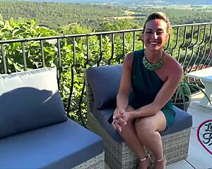 imagine pam and ashley, two blondes sharing hot threesome fun