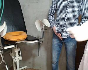 nurse, your hidden cam caught me stroking over your fat ass in heels