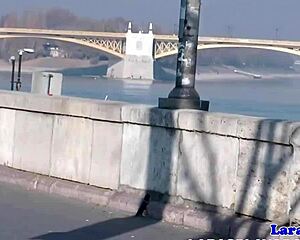 British milf cumsprayed hard by picked-up euro doggystyle!