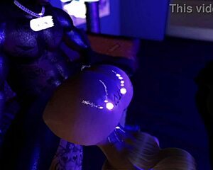 Bimbo Slut Fucked by Monster Big Black Cock Hard