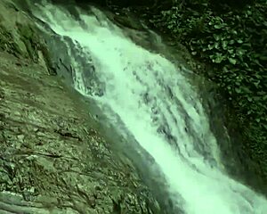 stripping naked groping myself outdoors in public