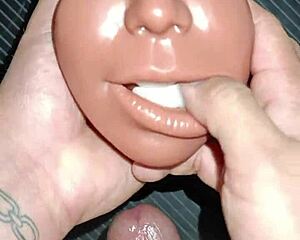 damn lipsy takin intense anal then suckin toy from ass to mouth