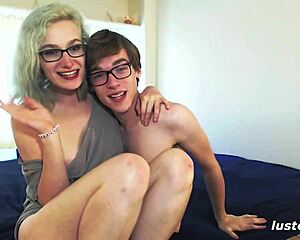 lustery couple matt bends brunette over for homemade doggystyle cowgirl cumshot submission sex