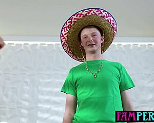 Bbw Milf Stepmom Callie Brooks Grips Stepsons Monster Cock Maraca In Pov Taboo Play