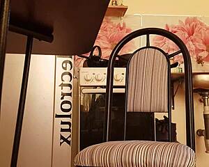 miranda's upskirt flashes shaved pussy no panties spying legs wide