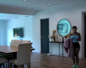 hot goth wife tigerlilly cheats deepthroating lev's cock!