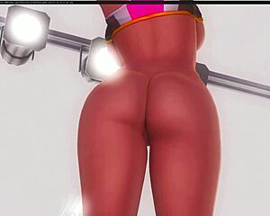 Lisa's teasing big tits and ass on the beach, so hot! 🌊🍑