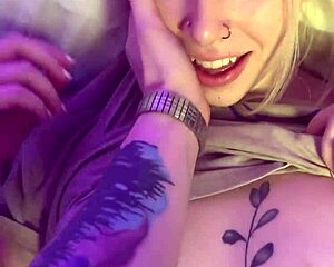 i can't believe how soaked her pussy gets before that huge creampie breeding in the dorm