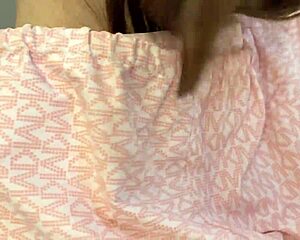 stepmom climbs on stepson's big cock while his girlfriend watches horny russian talk